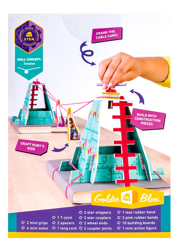 Product Photography Shot for GoldieBlox Toys