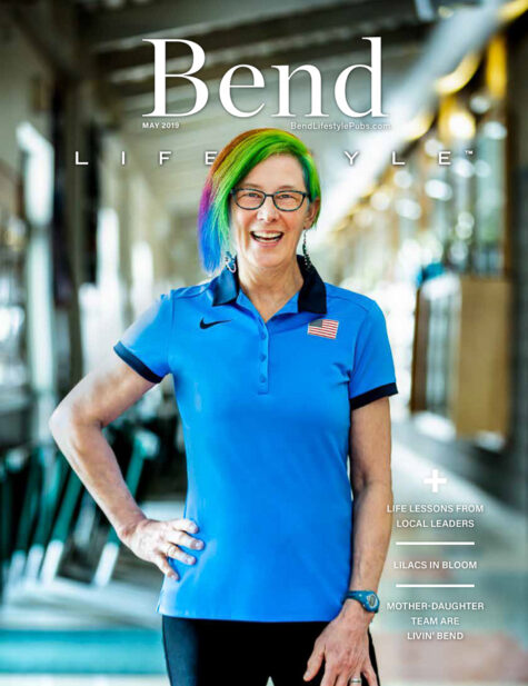 Bend Lifestyle Magazine cover professional photography with SHE Photography in Bend